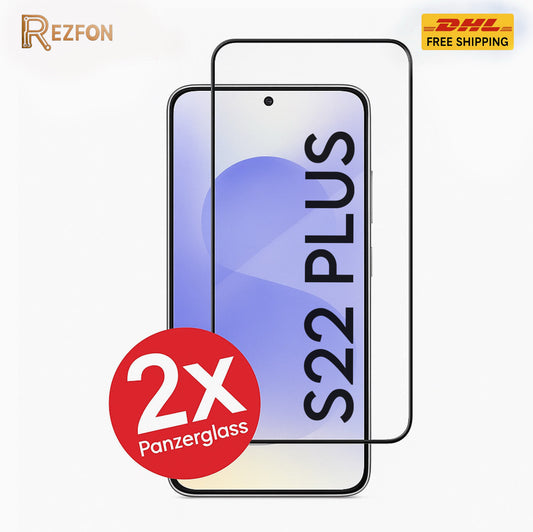 Panzerglas Full Screen für Samsung Galaxy S22 Plus – 9H Edge-to-Edge Displayschutz