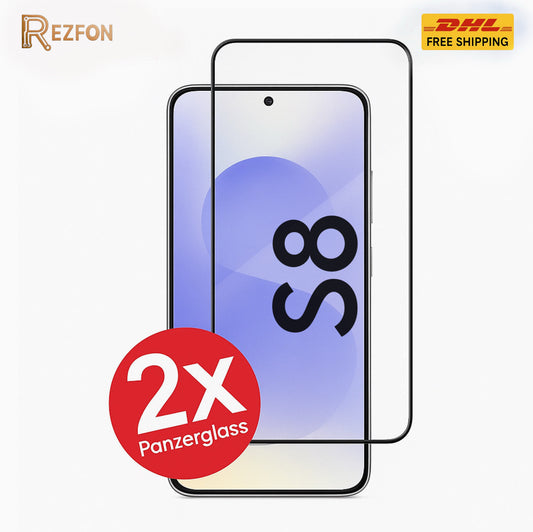 Panzerglas Full Screen für Samsung Galaxy S8 – 9H Edge-to-Edge Displayschutz