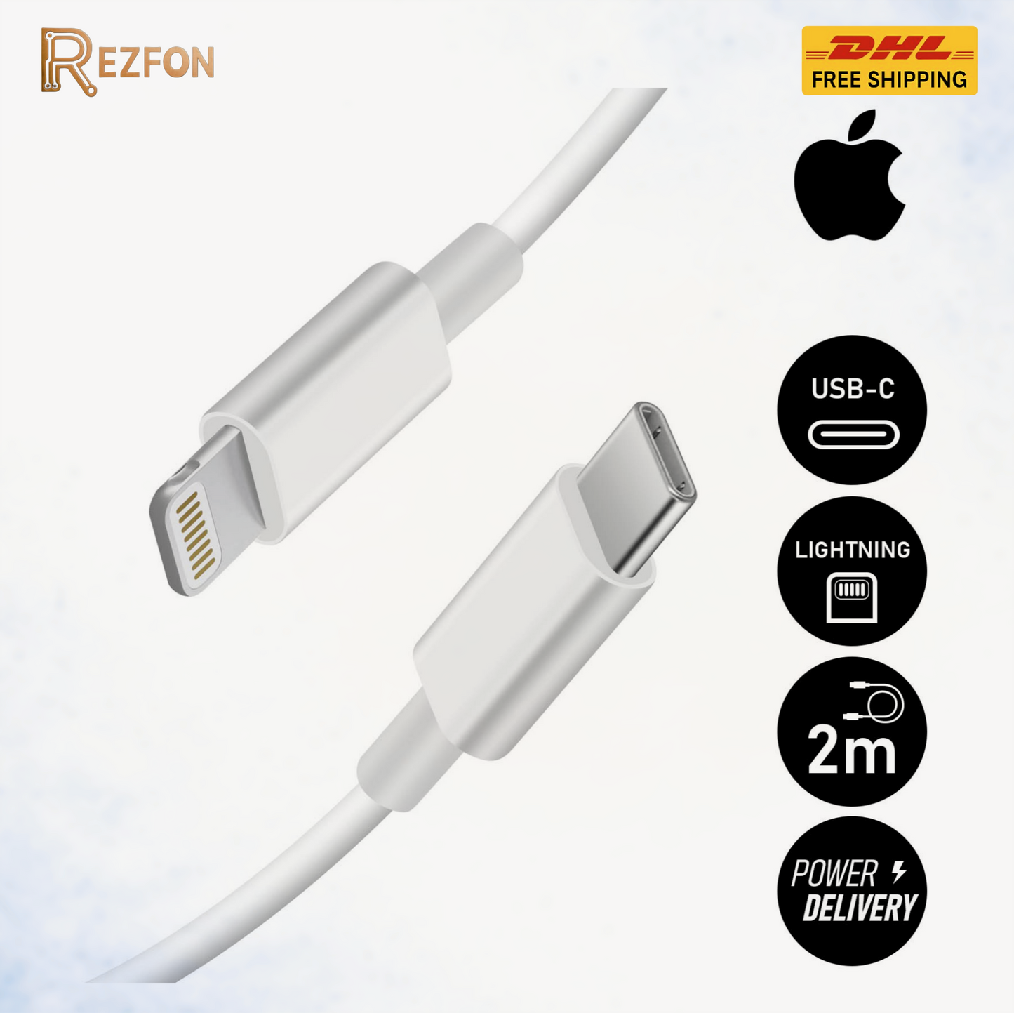 Apple Lightning Kabel USB-C auf Lightning für iPhone 8 bis 14 Pro