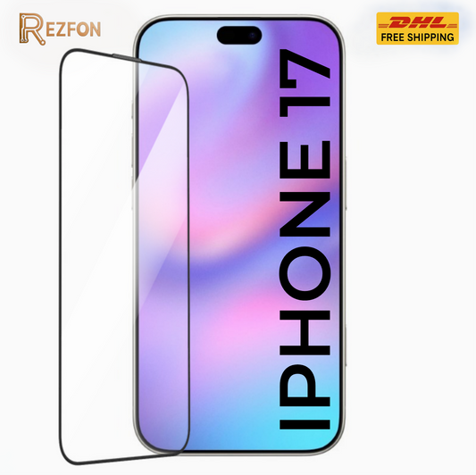 Panzerglas Full Screen für iPhone 17 – 9H Schutzfolie Randlos