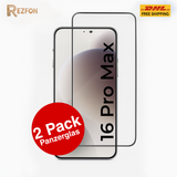 Panzerglas Full Screen für iPhone 16 Pro Max – 9H Edge-to-Edge Schutzfolie