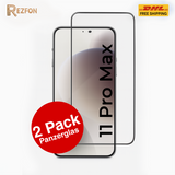 Panzerglas Full Screen für iPhone 11 Pro Max – 9H Edge-to-Edge Schutzfolie