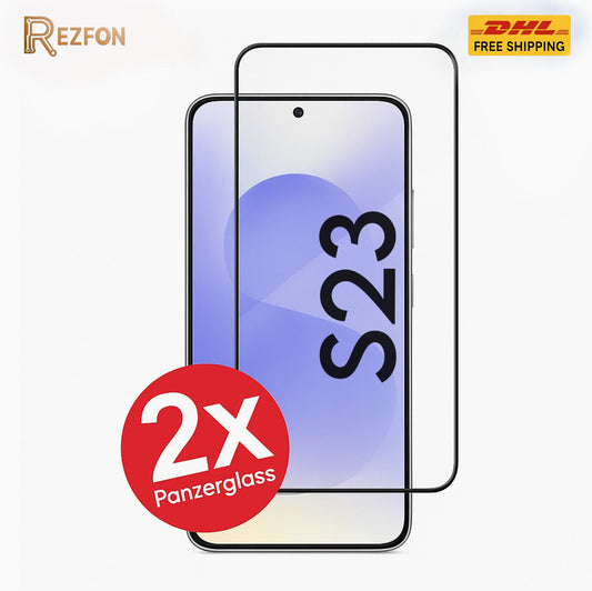 Panzerglas Full Screen für Samsung Galaxy S23 – 9H Edge-to-Edge Displayschutz