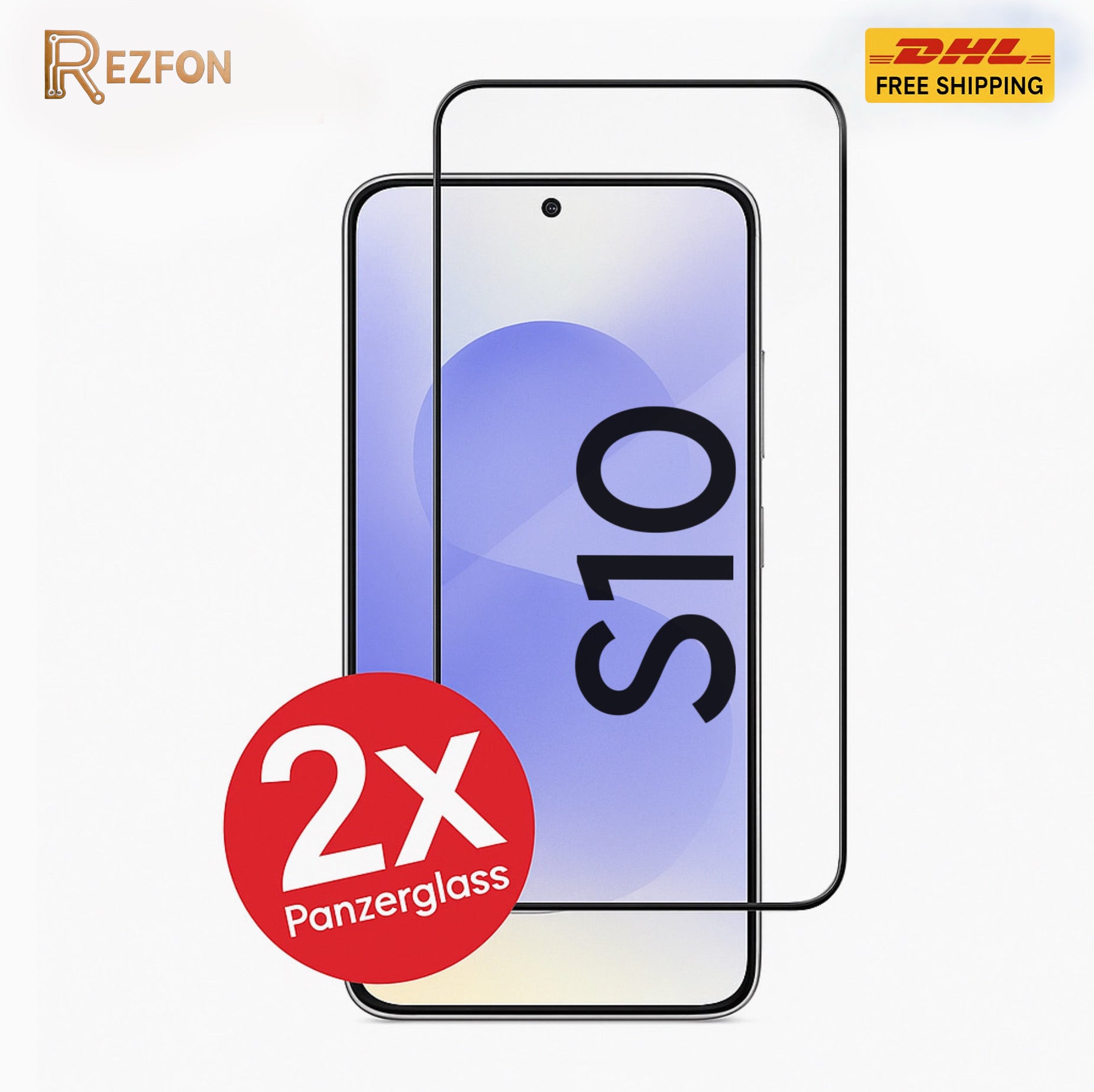 Panzerglas Full Screen für Samsung Galaxy S10 – 9H Edge-to-Edge Displayschutz