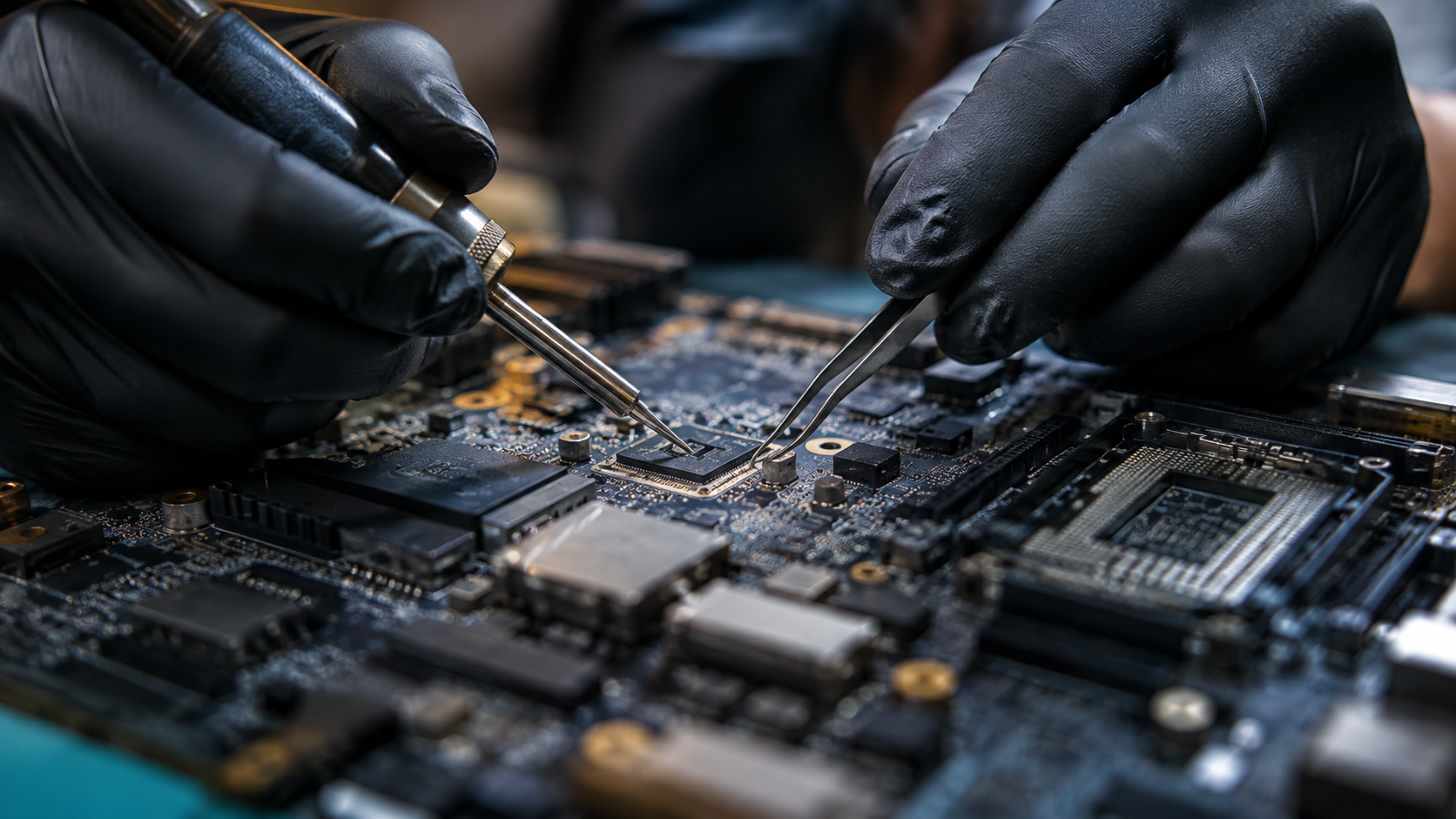 Mainboard Reparatur